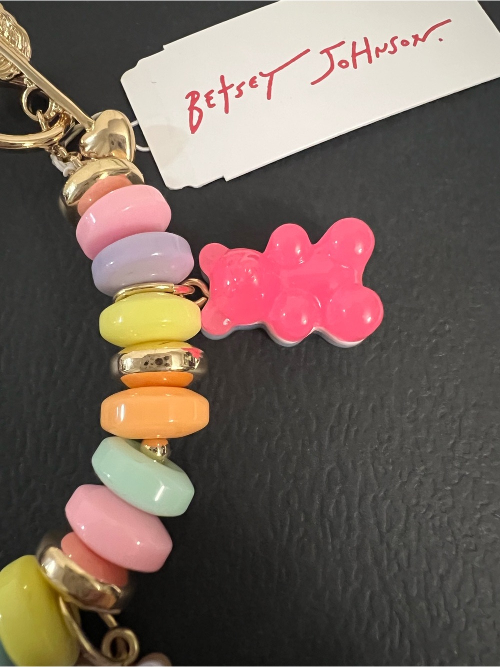 Betsey Johnson  Gummy Bears Charm Bracelet - Multicolor - Picture 10 of 16
